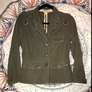Green Thick Jacket